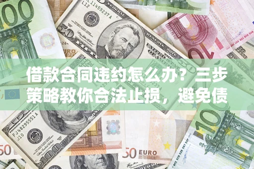 北京借款合同违约怎么办？三步策略教你合法止损，避免债务危机升级