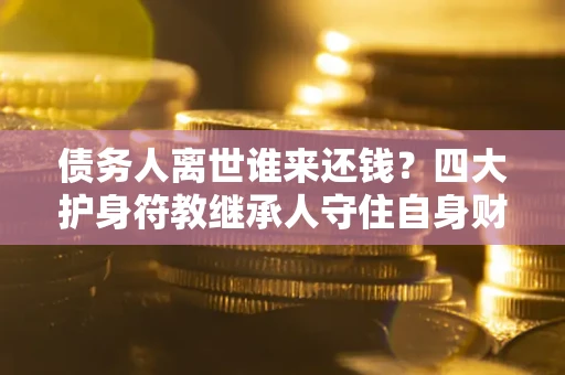 北京债务人离世谁来还钱？四大护身符教继承人守住自身财产